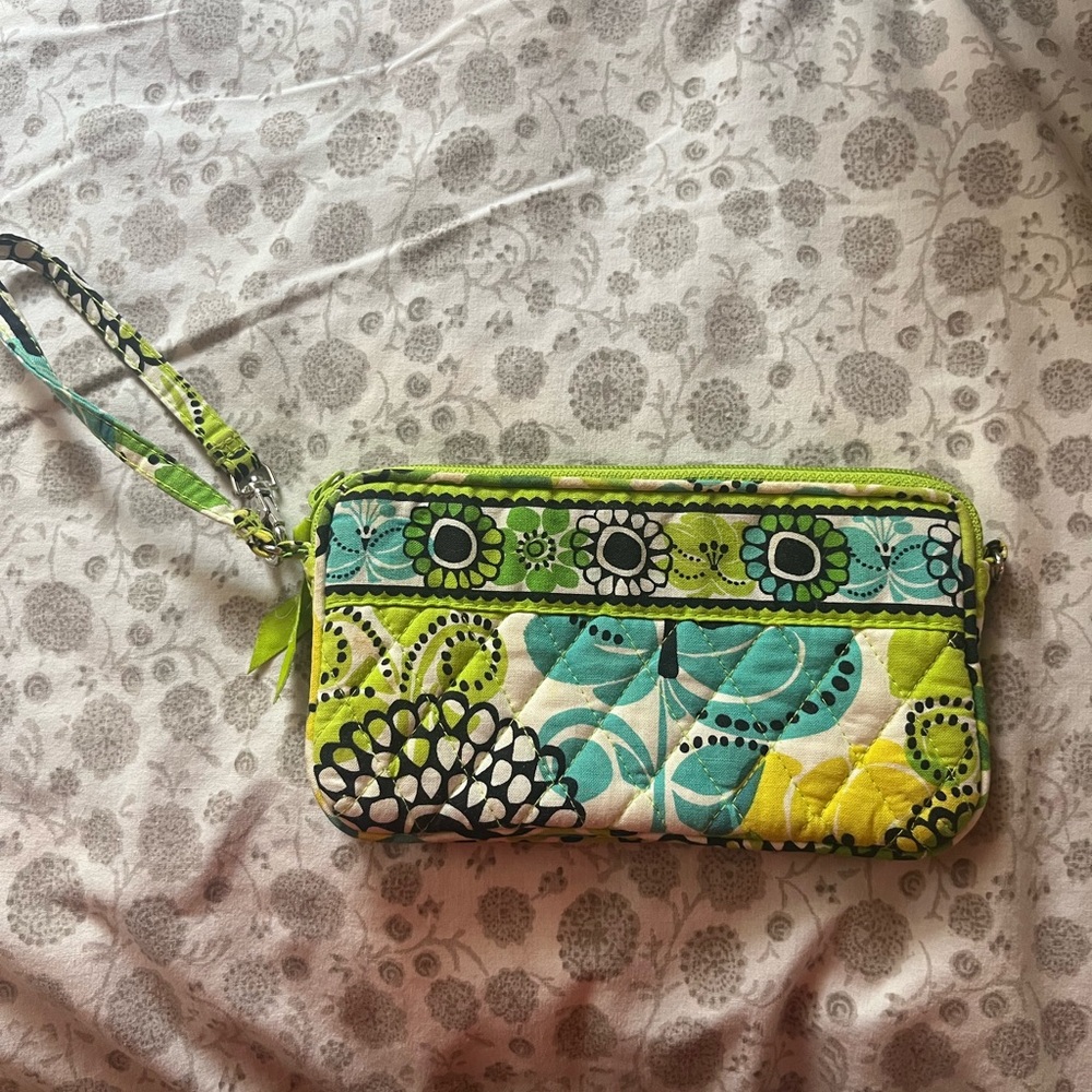 Colorful Quilted Wristlet